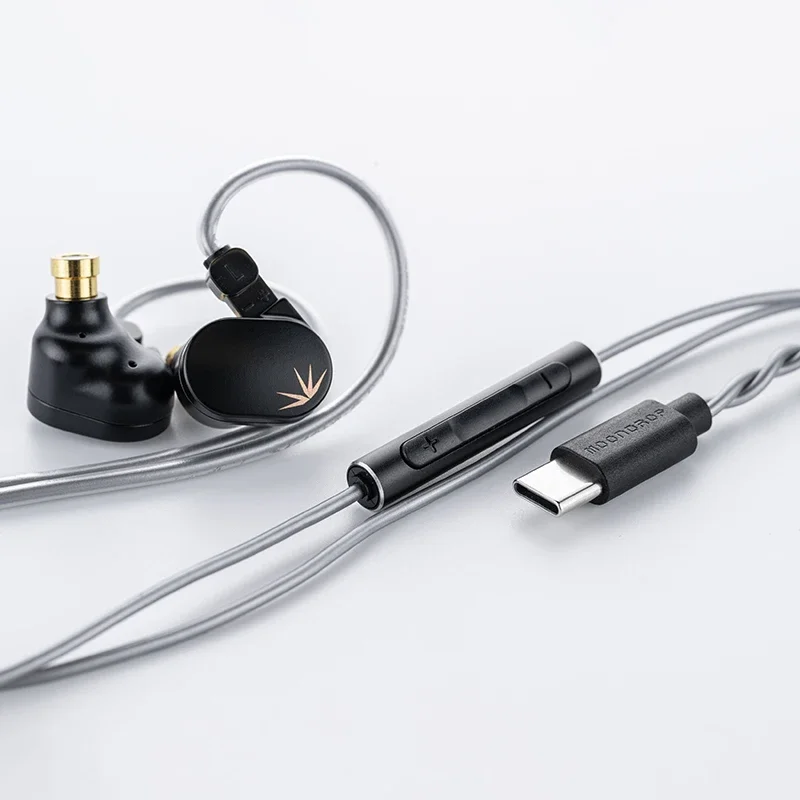 Headphones High Performance Dynamic Driver USB-C In-ear Monitors TYPE-C With microphone earphone