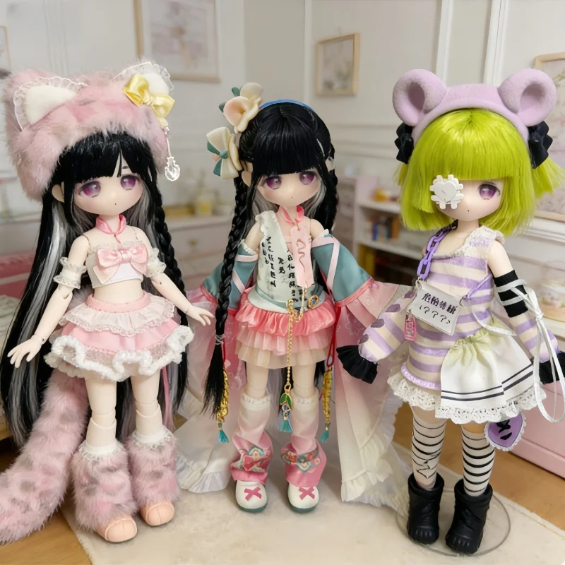 

Милые и необычные куклы-игрушки, 8-точечные BJD-куклы с имплантированными волосами, коллекционные подарки-сюрпризы, новинка 2026 года
