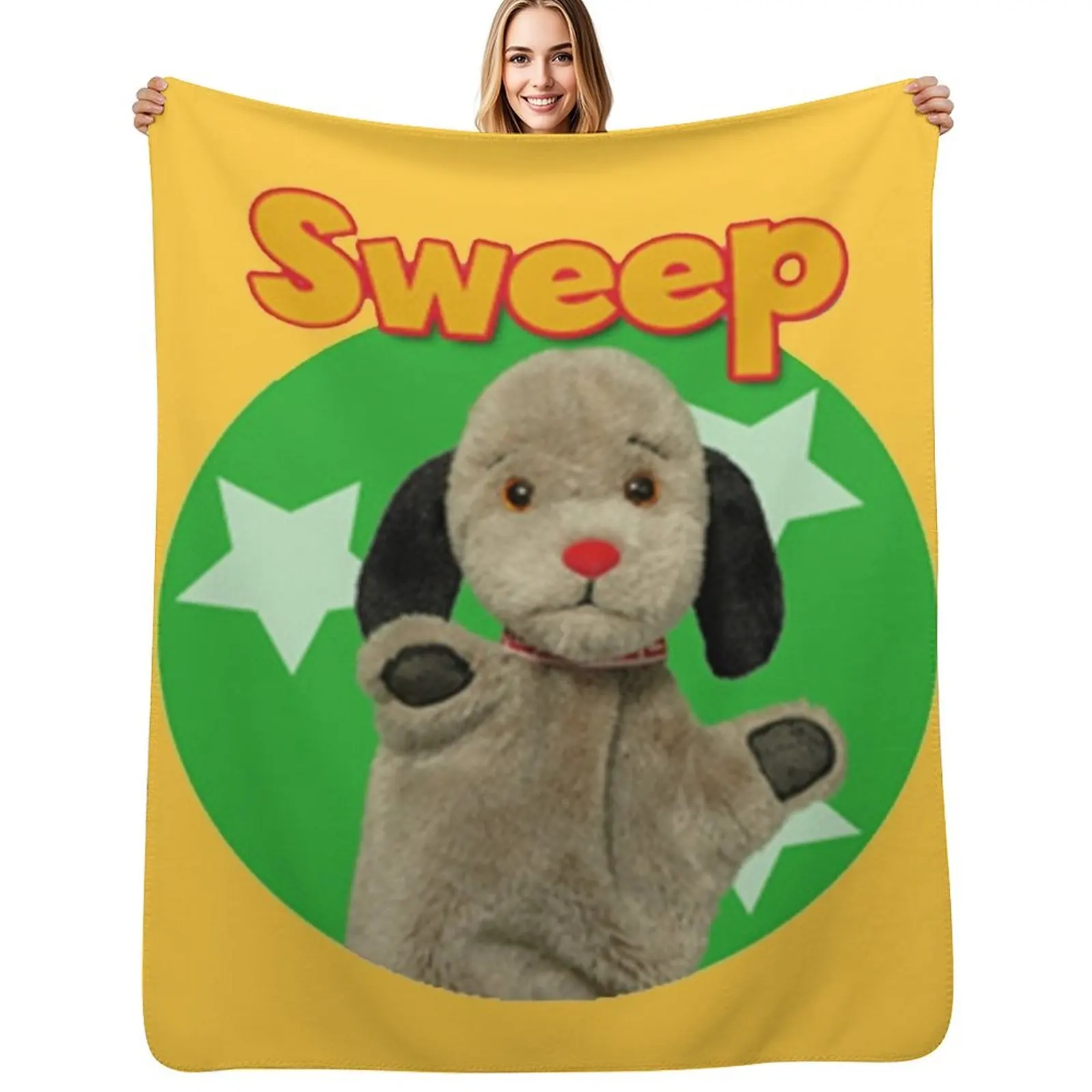 

Sooty and sweep Throw Blanket Blankets For Baby Polar Nap halloween Blankets