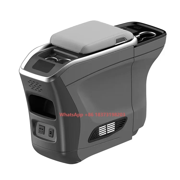 

Роскошный универсальный 220 В, высококачественный автомобильный подлокотник из АБС-пластика, консольный ящик, комплекты интерьера, аксессуары для холодильника для Alphard Velfire