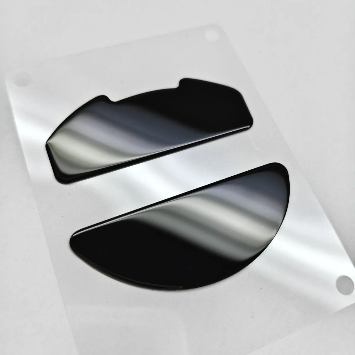 for Razer DeathAdder V4 Pro Wireless Gaming Mouse Rounded Curved Edges Glass Mouse feet Replacement
