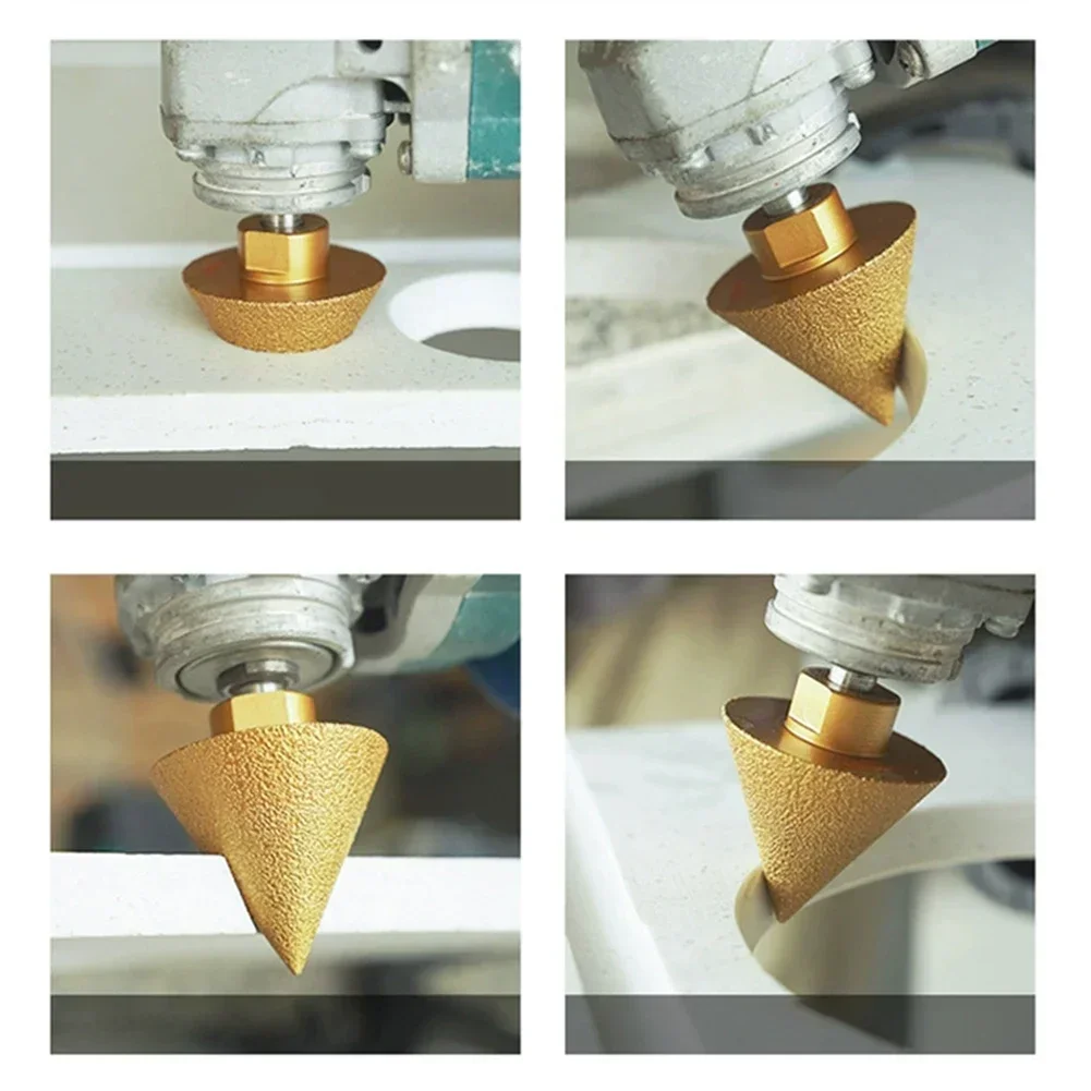 

Carve Cone Diamond Emery Tension Bevel Ease Diamond Bit Polishing Grinding Wheel Stress Relieves Applicable Model