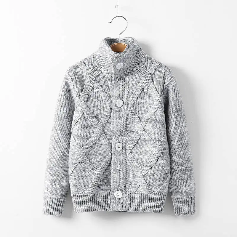 

Boys clothes knitted sweater cardigan outerwear autumn 2 to 12y children clothing sweaters coats baby kids clothes wear