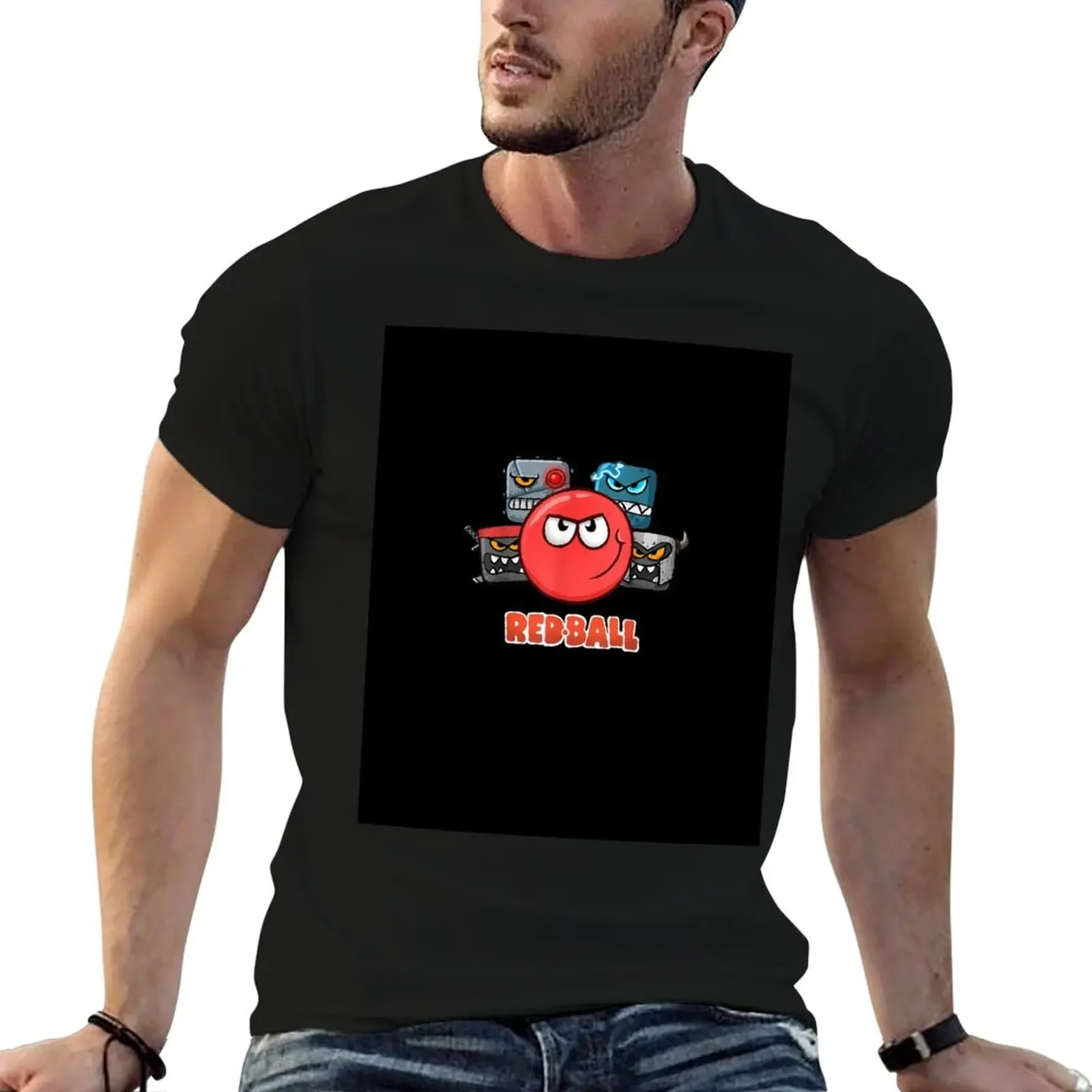 Red Ball 4 - The Crew T-Shirt customs sports fans mens shirts graphic tee