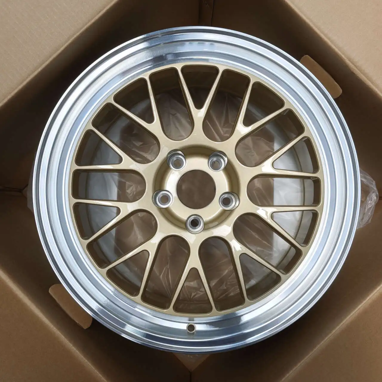 Pengzhen Apex Ml-10rt One-piece 18 19 20 Inch Gold Color Forged Car Wheels Rims For BMW M3 M4 PORSCHE 996 997