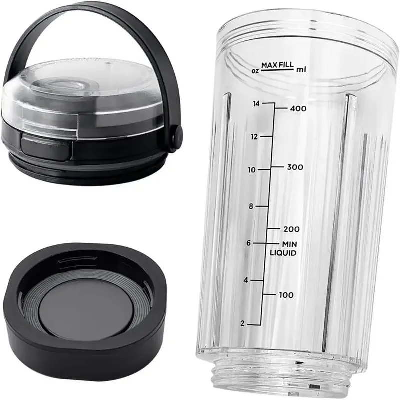 Blender Cup For Ninja Blast BC151BK /BC100 Series Portable Blender BPA Free Blender For Shakes And Smoothies With Sip Sp
