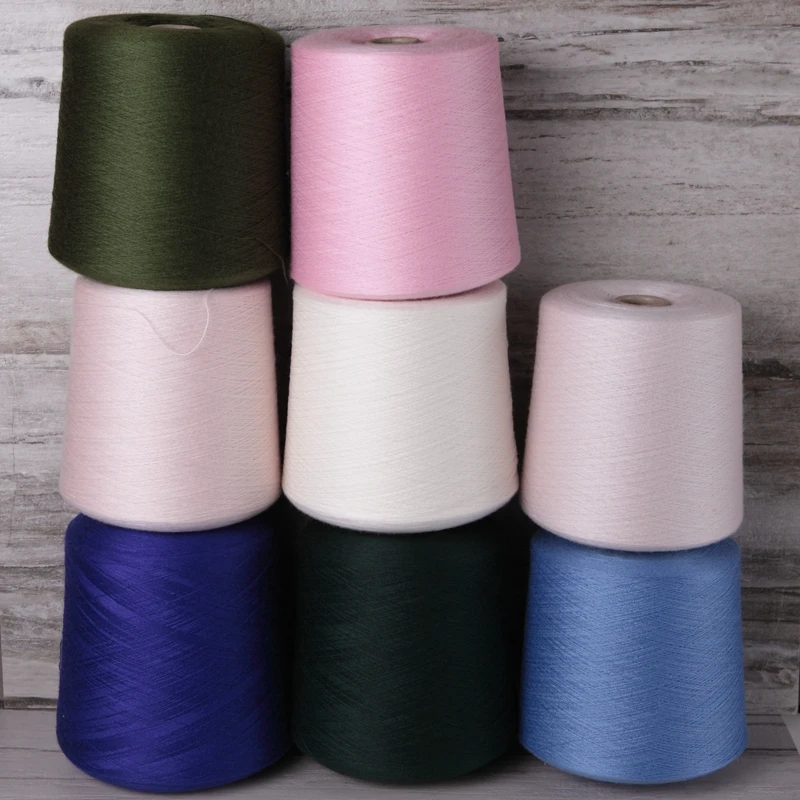 

Imported Wool, Italy Imported BY Worsted 48 Silk Wool Cashmere Bottoming Shirt 50g