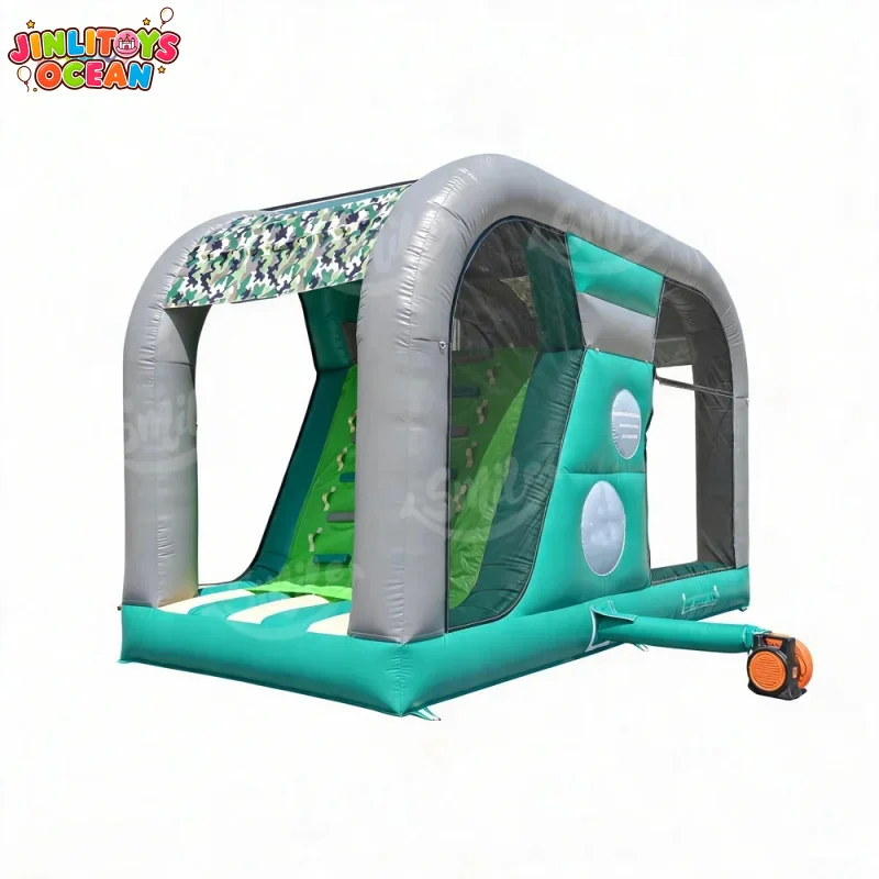 Popular Outdoor Giant Inflatable Freefall Stunt Jumping Platform Durable PVC Sport Games for Event Rental