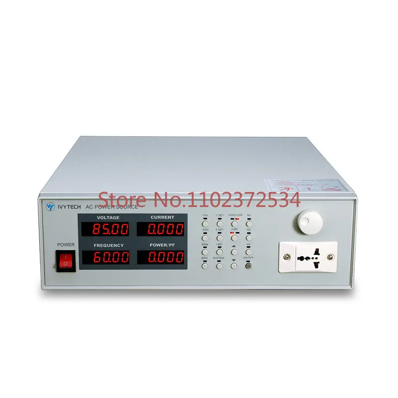 

APS5001A 1KVA Programmable AC Power Source Digital Display Single Phase Variable Frequency Power Supply