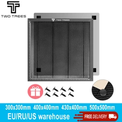 Tablero de nido de abeja Piezas de equipamiento láser Mesa de trabajo de panal para máquina de corte de CO2 / grabador láser TT-5.5 S 320x220 / 300x300 / 400x400 / 430x400mm