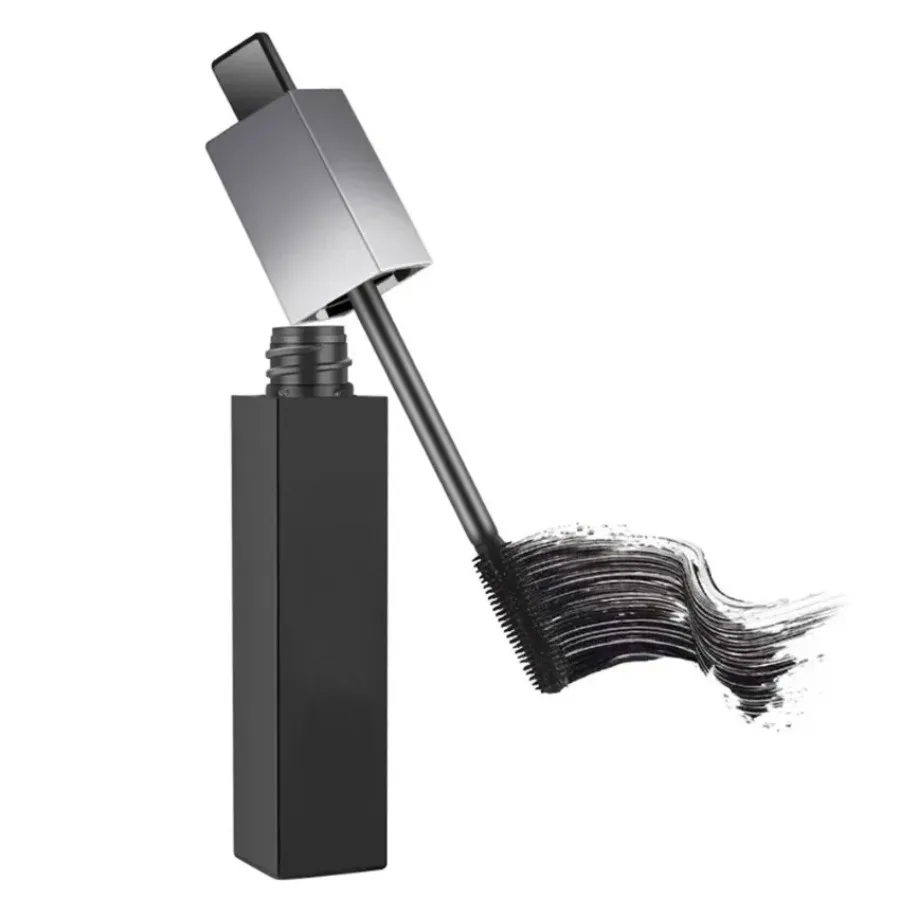 

Custom Black Tube Non-smudged Mascara Curling Lengthening Thick Long-lasting Waterproof Wide-angle Bendable Rotating Mascara