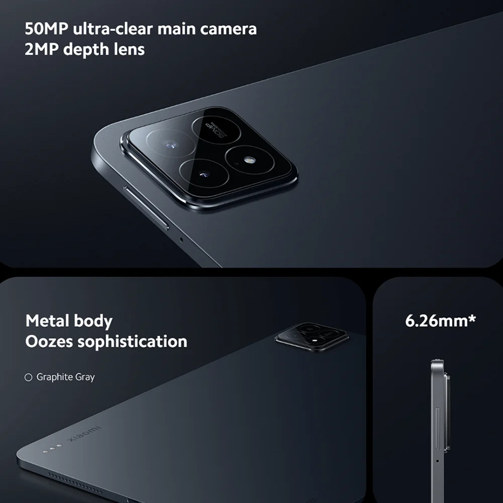 Xiaomi-pad 6s Pro Miタブレット,snapdragon 8第2世代,10000mahバッテリー,120w過充電,3kディスプレイ,12.4インチ,144hz