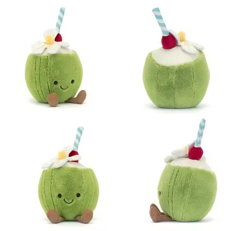 15cm Kokosowa JELLYCAT i Pluszowa Lalka Kot Prezent Urodzinowy Zabawka Śliczny Uspokajający Towarzysz Pluszowa Lalka Zabawka Uspokajająca Prezent na Festiwal