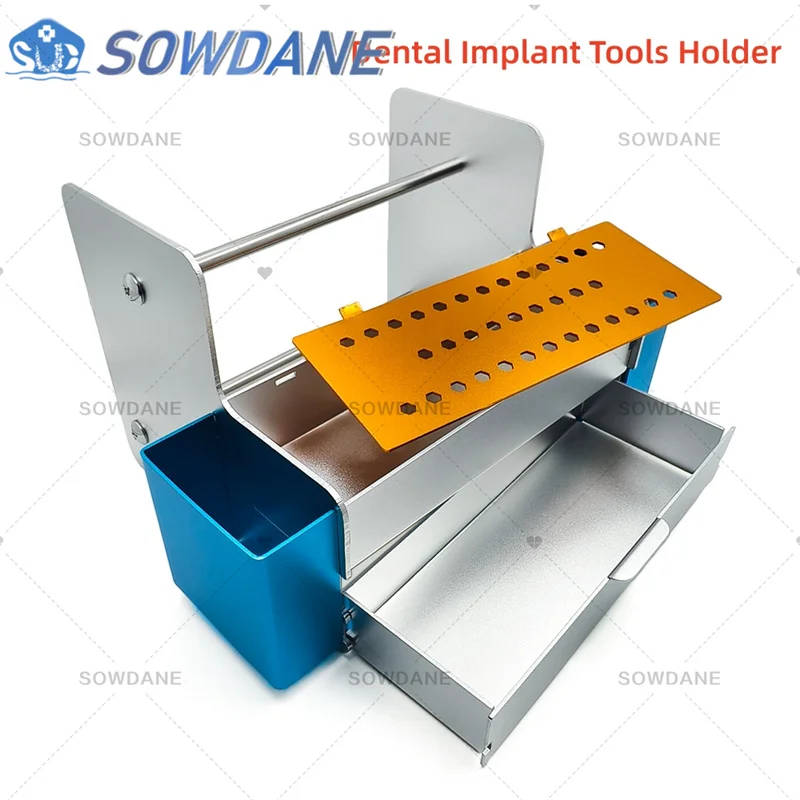 

Dental Disinfection Holder for Implant Plier Forcep Composite Spatula Sterilized Tool Stander for Examination Probe