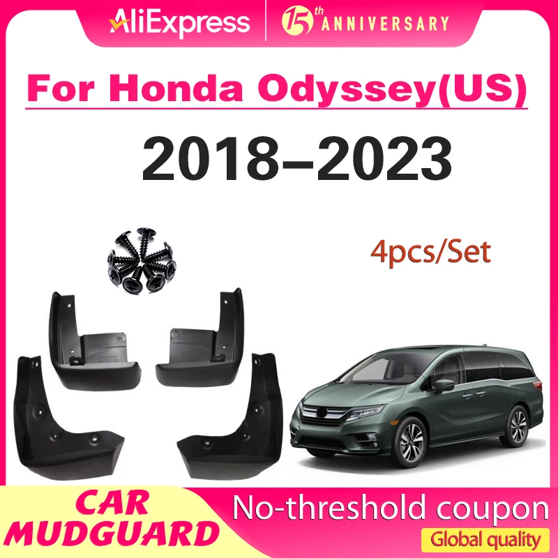

Car Mud Flaps For Honda Odyssey(US) 2018 2019 2020 2021 2022 - 2023 Mudflaps Splash Guards Mud Flap Mudguards