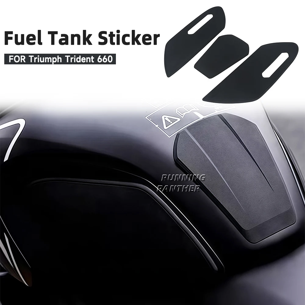 

For Triumph Trident 660 Trident 660 Motorcycle Fuel Tank Sticker Anti-skid Anti-scratch Sticker Pad Sticker Kit