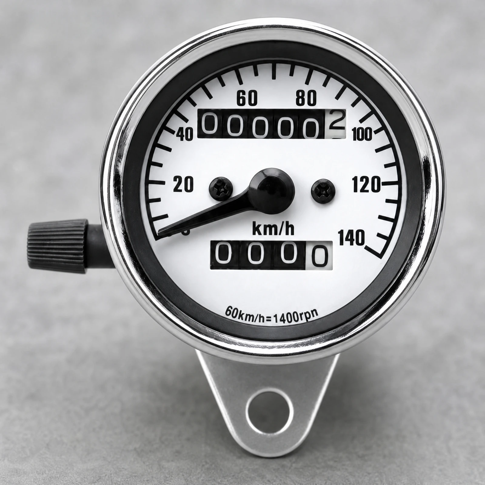 Motorcycle Speedometer with Odometer Easy-to-Read Analog Motorcycle Speedometer Impact Resistant Anti-Glare