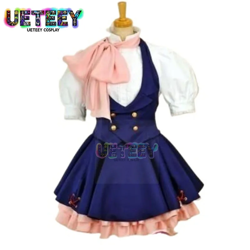 UETEEY  Macross Frontier Sheryl Nome Cosplay Costume Set Anime Clothes