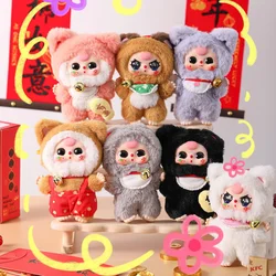 Baby Three Billionaire Lucky Cat Series Blind Box Toys Mystery Box Caixa Misteriosa Plush Doll Stuffed Doll Toy for Girls Gift