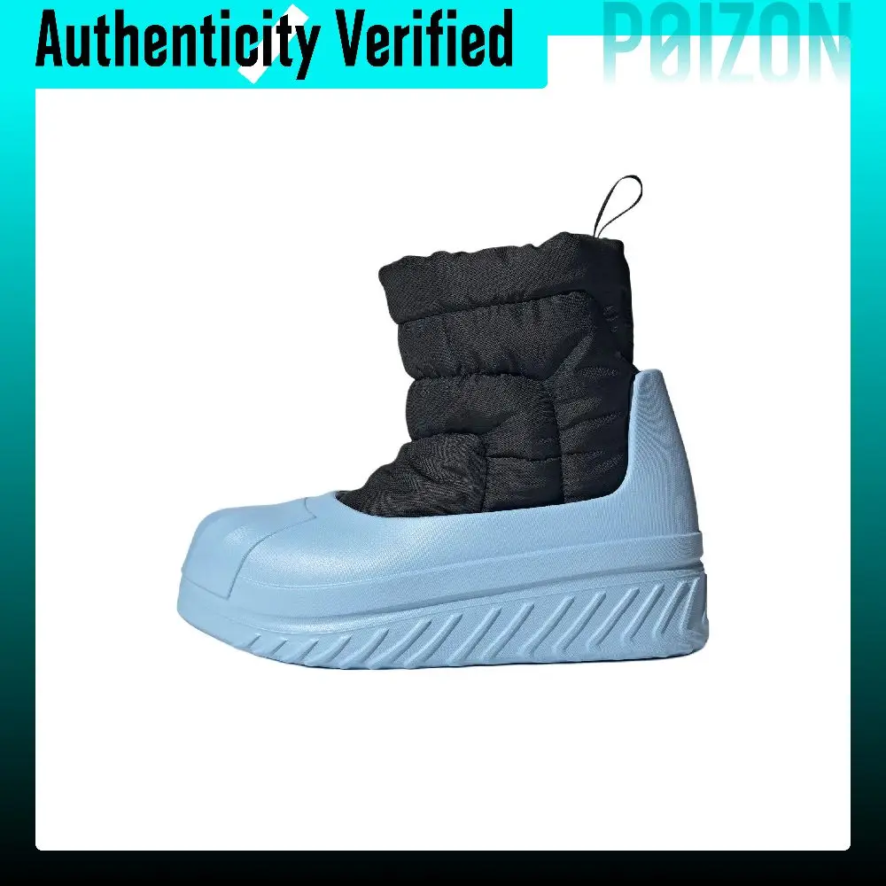 Adidas Originals ADIFOM SUPERSTAR BOOT Short Snow Boots Unisex Blue Black IG2162