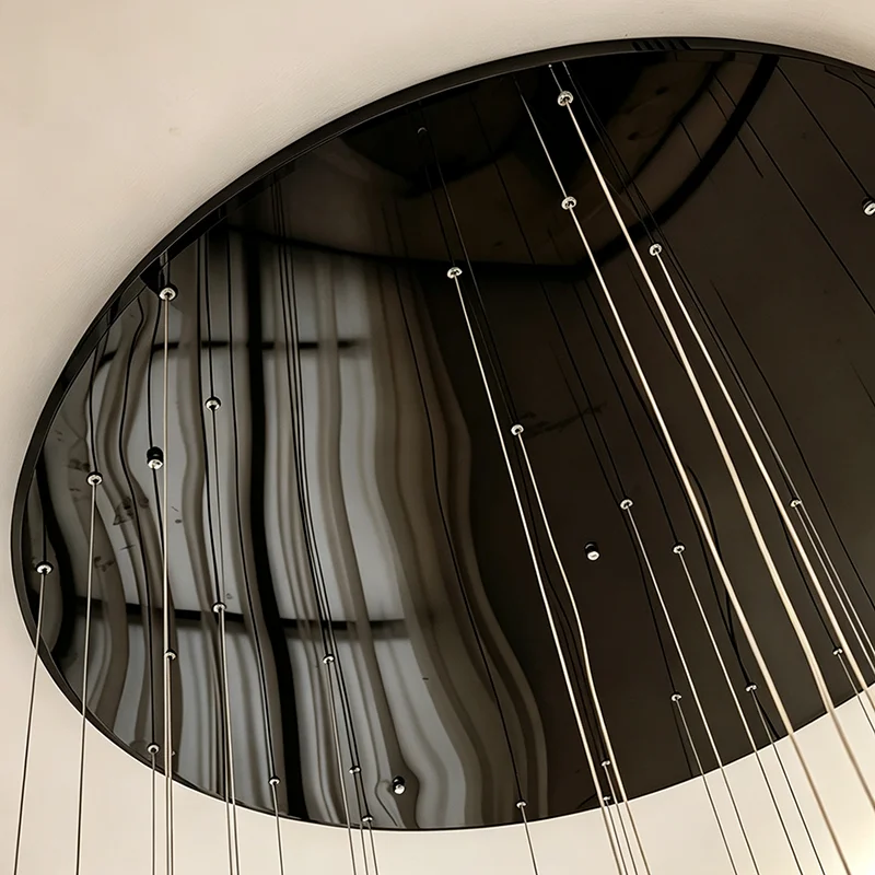 Modern home decor led lights pendant light lamps forstaircase Chandeliers for living room hanging light indoor lighting