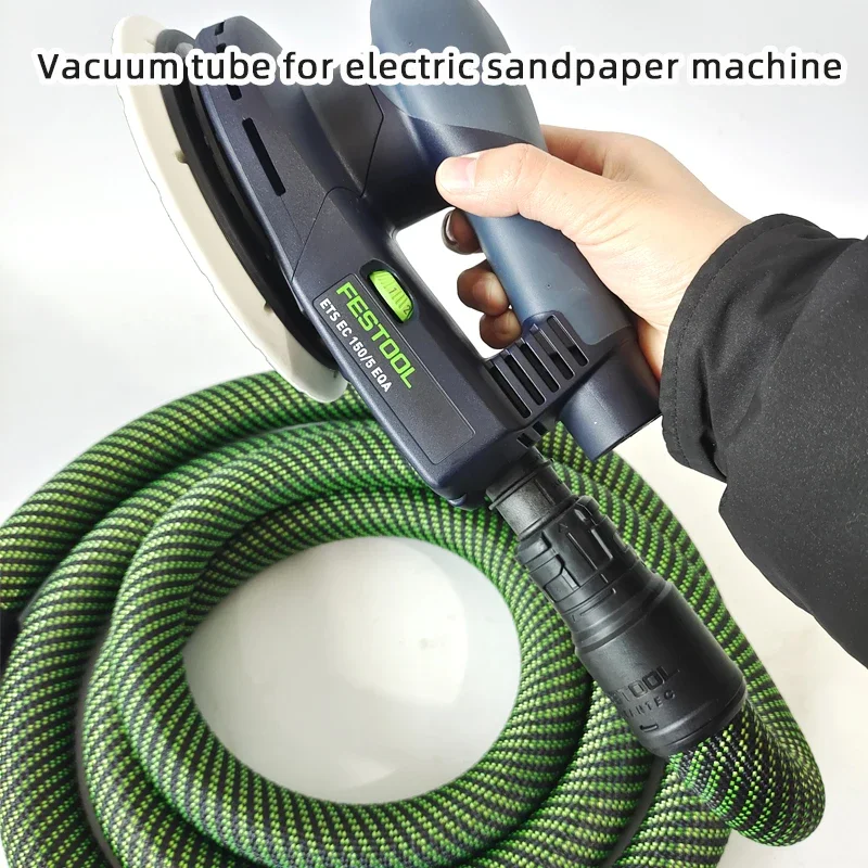 Original Authentic FESTOOL Electric Dust Suction Pipe 3.5M Anti-Static Industrial Zone Opener Dust Collection Hose D27