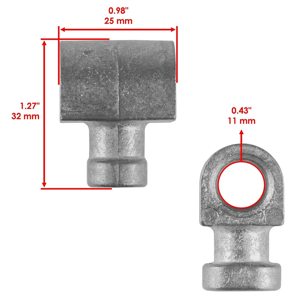 GX21718 Compatible Deck Lift Trunnions 2pcs Set Suitable for Different Lawn Tractor Models like L145C and D110