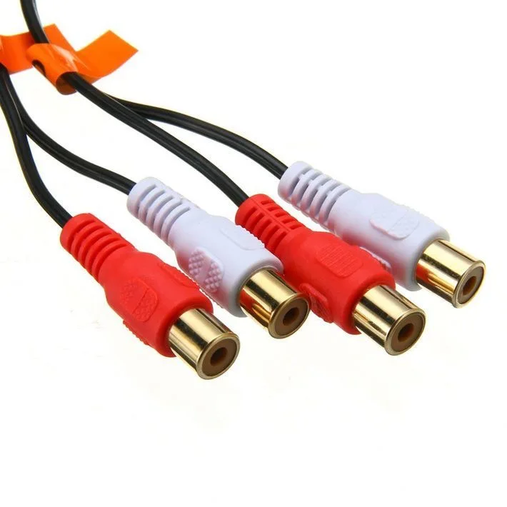 Car Speaker Amplifier Bass RCA Level Remote Control Volume Control Knob LC-1 Universal Durable Car Amplifier Volume Adjuster