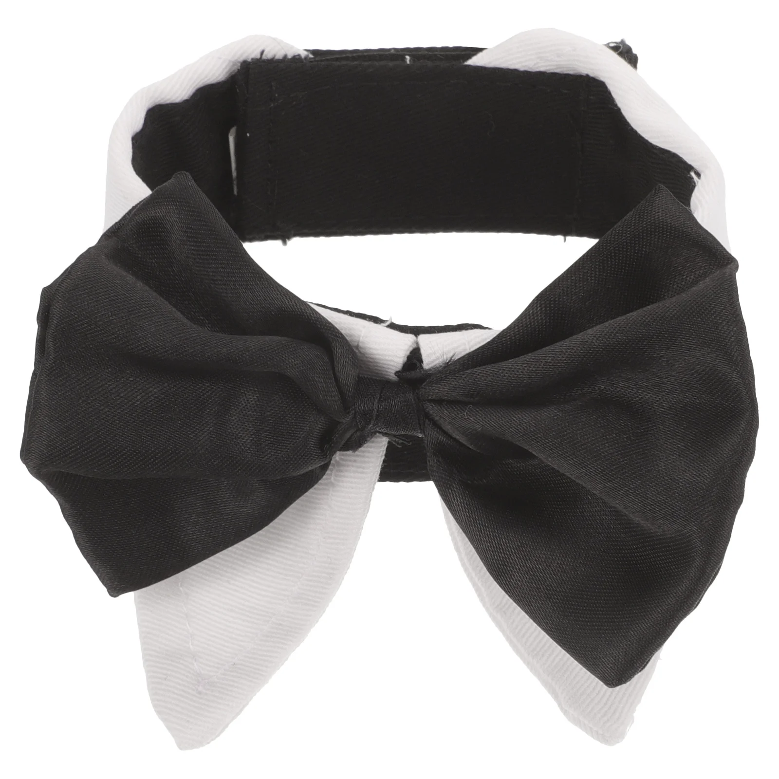 

Bowknot Pet Collar Adjustable Cat Collar Size Hook Loop Fastener Safe Decorative Cat Neckwear for Parties Everyday