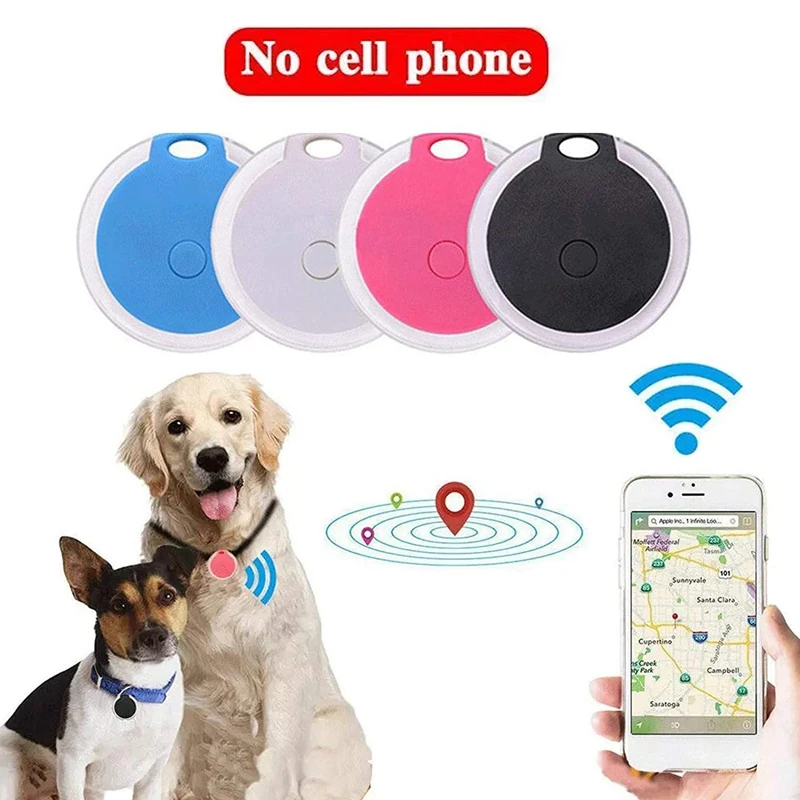 GPS Dog Tracker Smart Bluetooth Tracker & Bluetooth Key Finder Wireless Anti-Lost Alarm Sensor Gerät für Kinder Haustiere