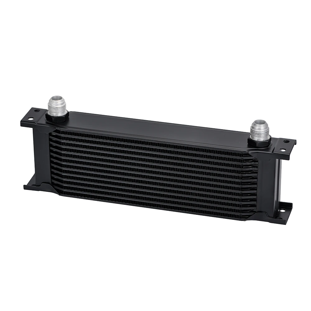 AN10 Aluminium Radiator 10/13/15/16/19/25/30 Rij Britse Type Auto Motoroliekoeler Koeling Radiator Vervanging Universele Koeler
