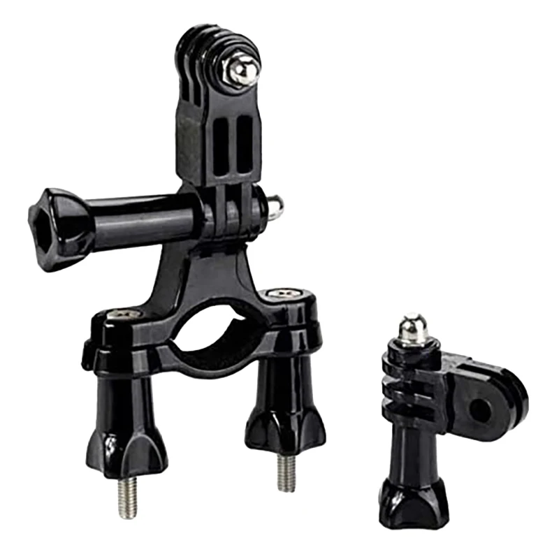 New Bicycle Bike Handlebar Mount Adapter For Gopro Hero Three Way Adjustable Bike Seatpost Three Way Adjustable Pivot Arm