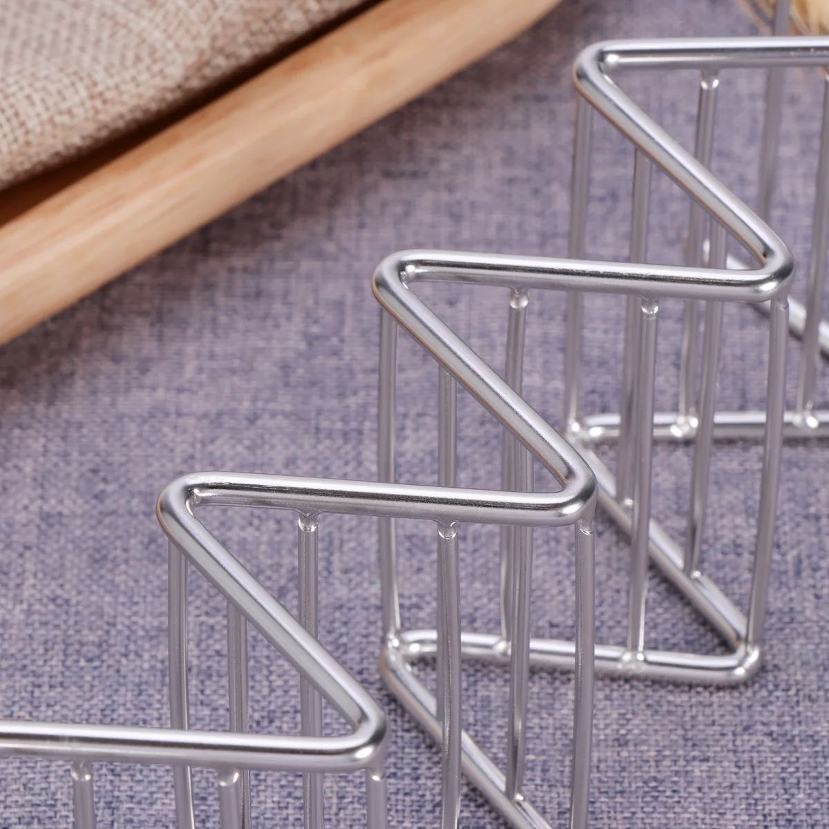 

2 шт., держатели для стойки для тако из нержавеющей стали, серебряная металлическая подставка для сервировки тако в твердом корпусе, кухонная утварь, легко чистится