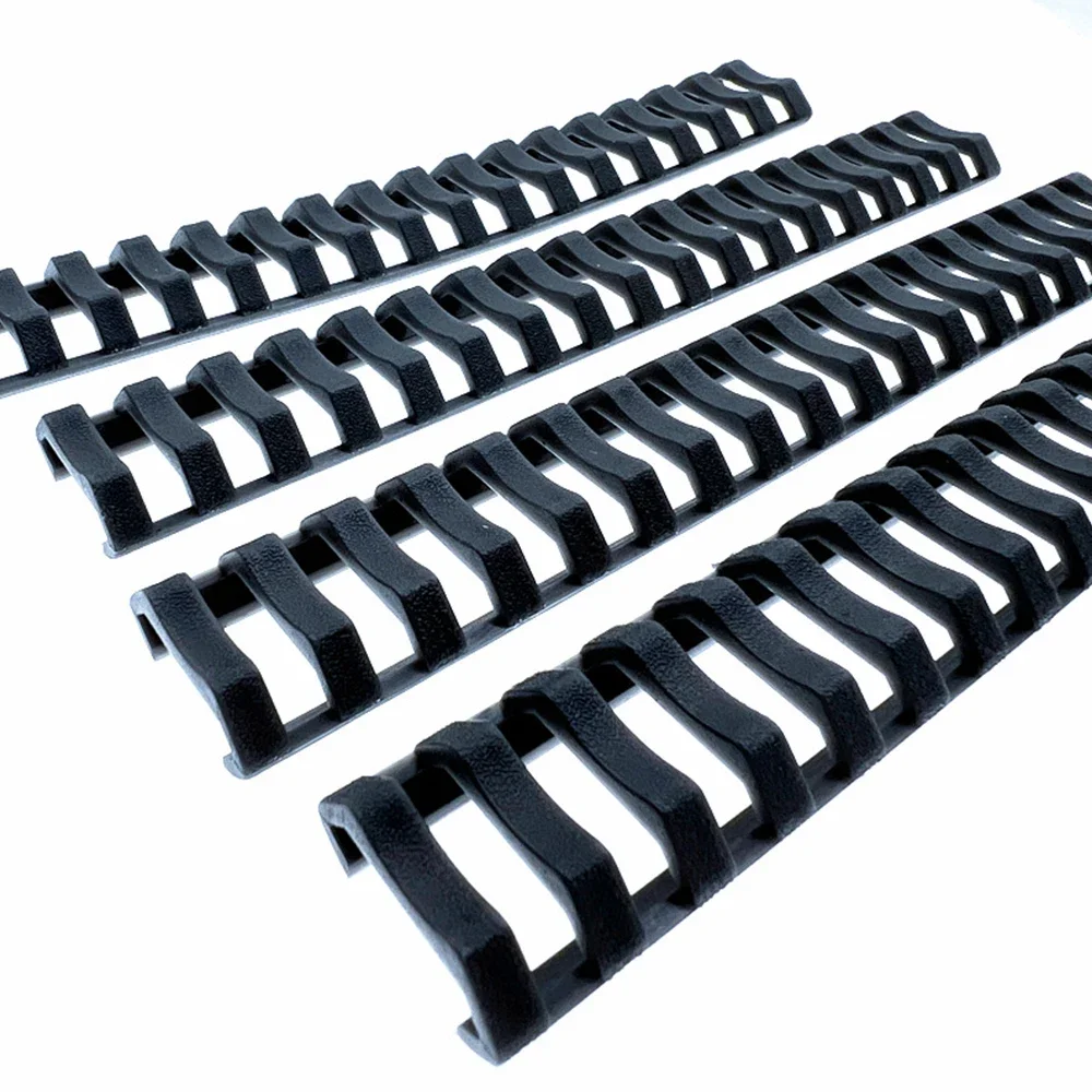 4PCS LIGHTWEIGHT Rubber Ladder Guards for 20MM Decoration Anti Scratch Protective Fixture Length Can Be Cut