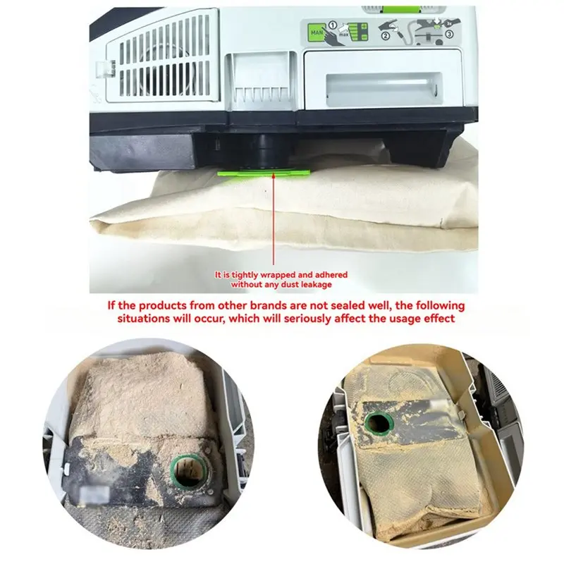 Wholesale 3X Reusable Dust Bag For Festool CT CTC Midi / Mini CT15 HEPA Dust Extractors Replacement Parts