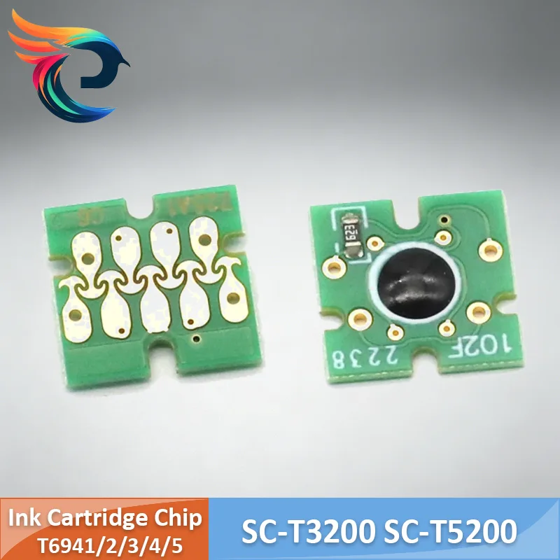 

T6941 T6942 T6943 T6944 T6945 Auto Reset Ink Cartridge Chip For EPSON SureColor SC-T3200 SC-T5200 SC-T7200 T7270 T5270 T3270