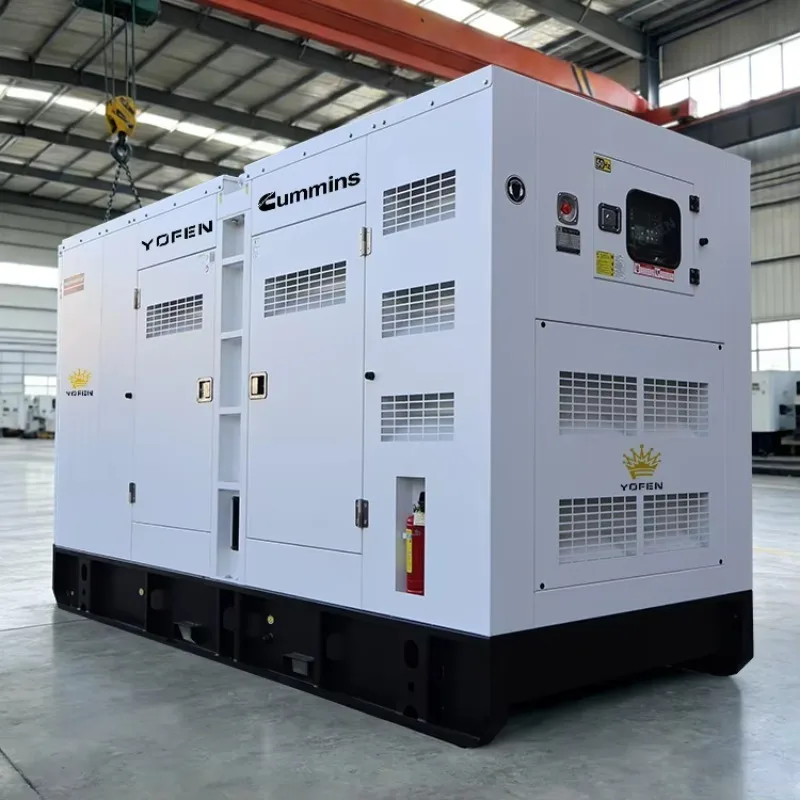 80KW/100KVA Silent Diesel Generator 250KVA 3-Phase With Auto Start 220V/400V/380V 50/60Hz Frequency