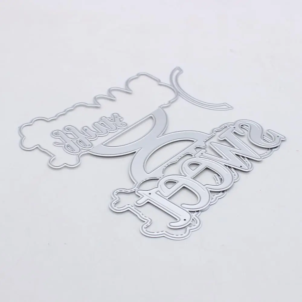 Sweet Stuff Baoding Metal cutting mold Template Used for DIY clipboard Decorative embossed DIY paper card