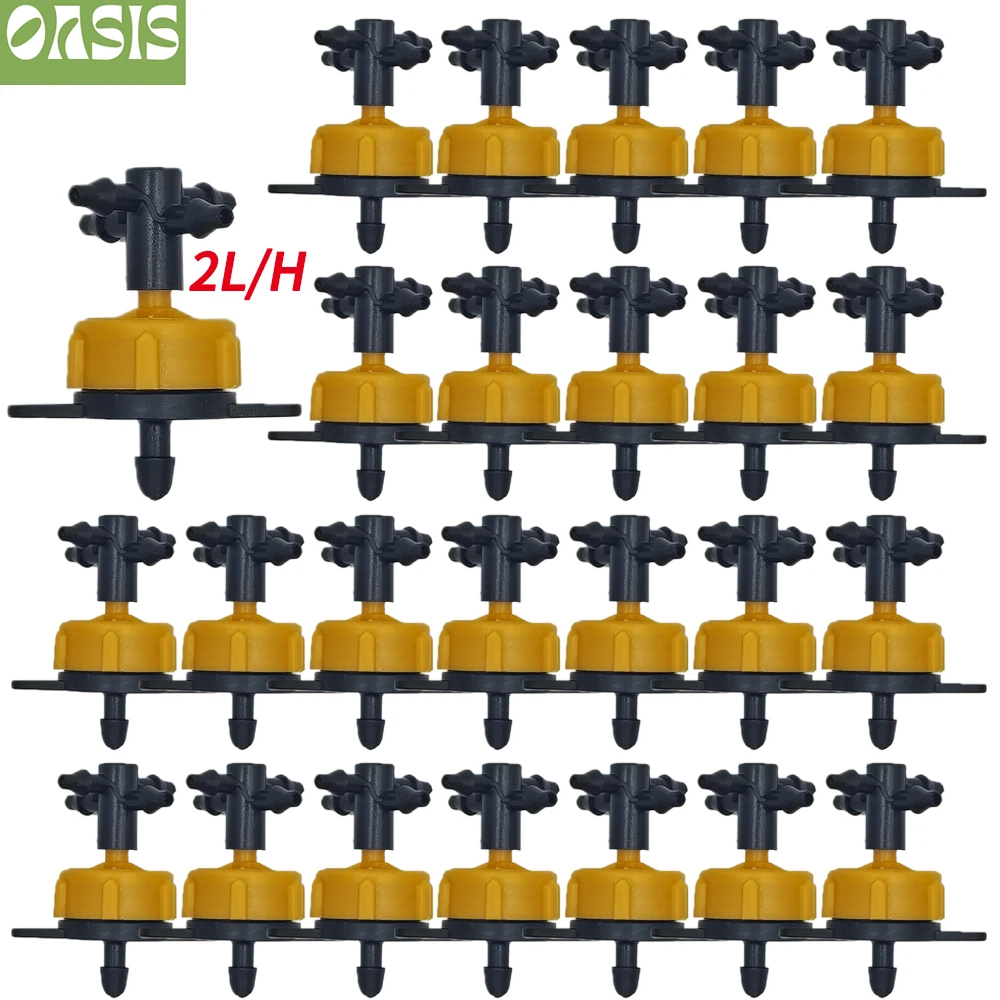 Nawadniania kropelkowego kroplownik o stałym przepływie 2L/4L/8L 4-kierunkowy separator w kształcie krzyża rolniczy nawadnianie kroplownik do