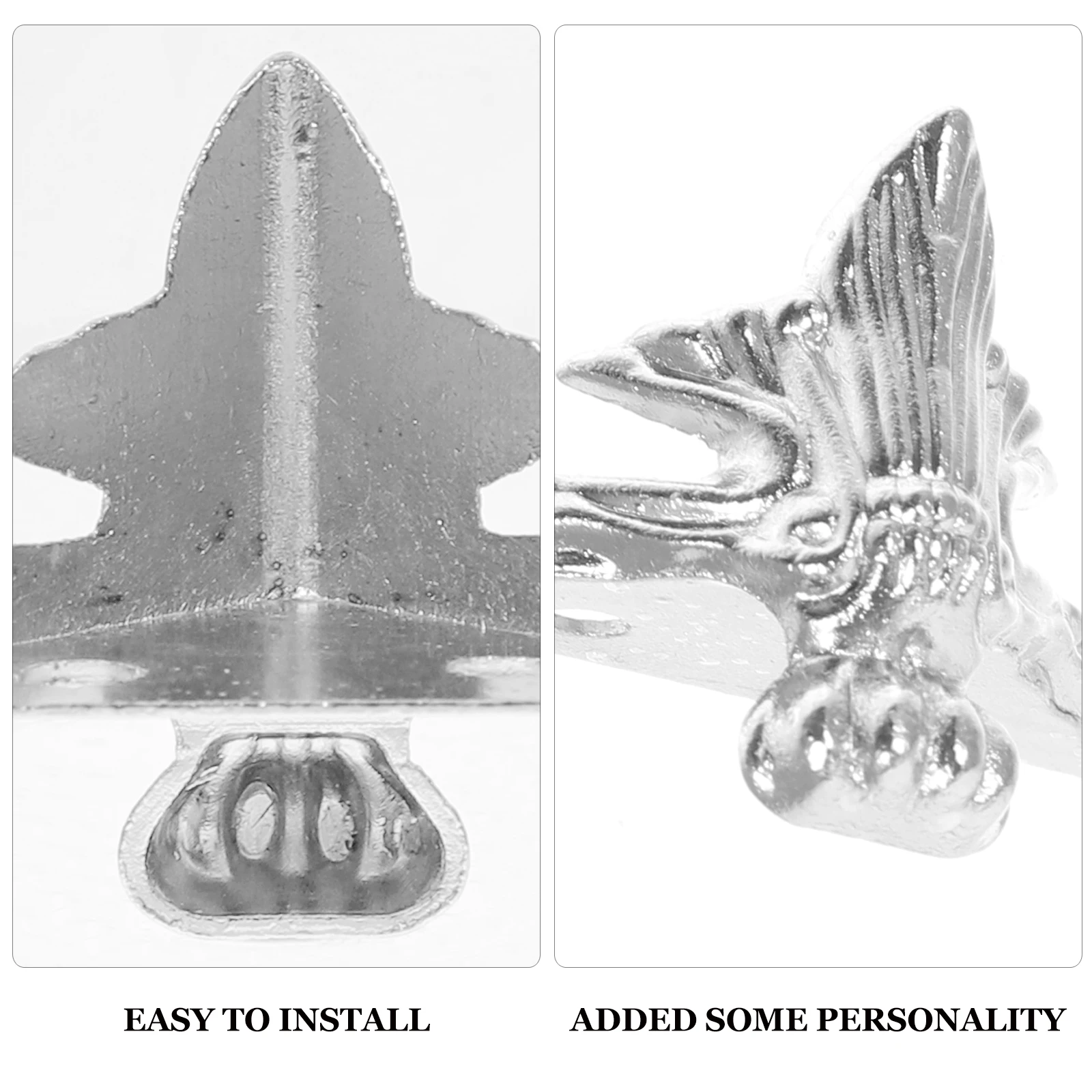 

20pcs Furniture Feet Small Golden Bun Feet Wooden Box Legs Corner Furniture Legs Protector Jewelry Accessories