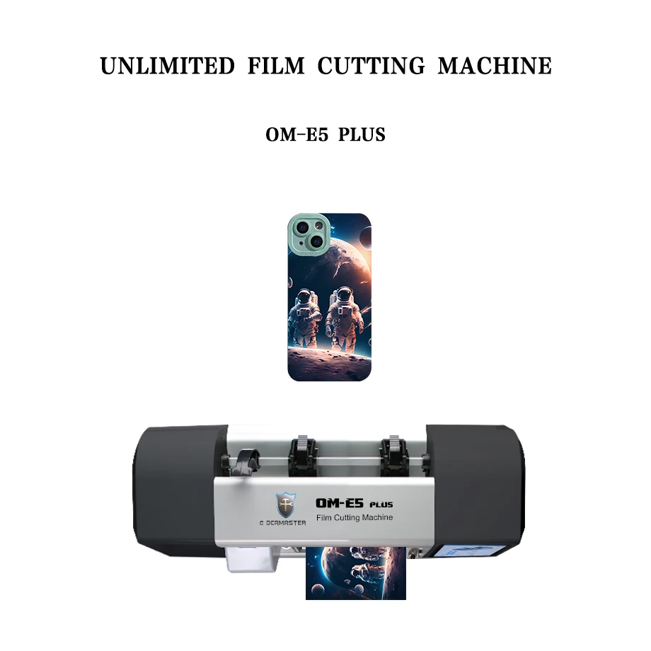 OCAMASTER 12.9inch OM-E5 Plus Unlimited Film Cutting Machine Automatic Film Feeding Film For iPad Mobile Phone Screen Protecting