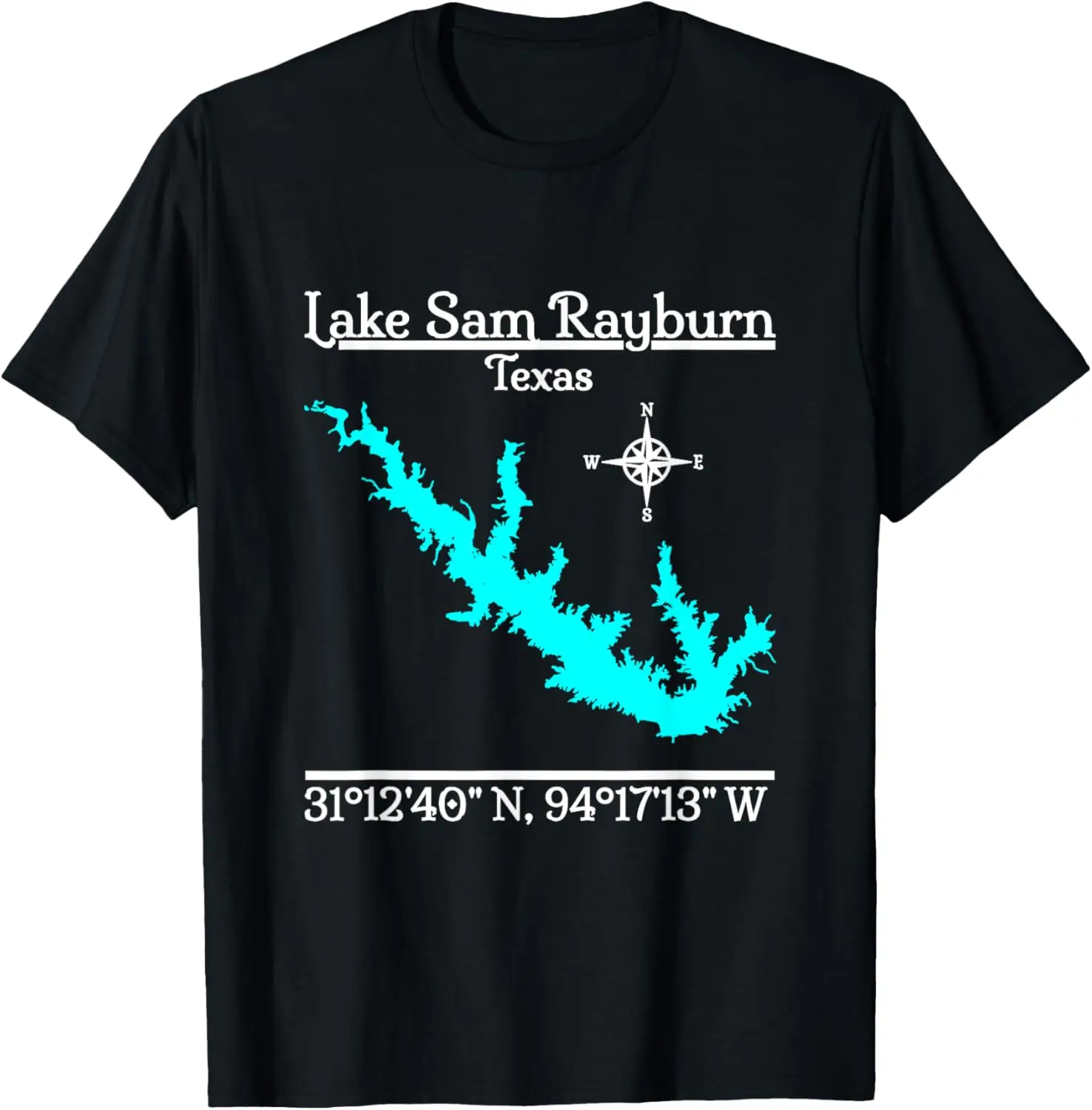 Lake Sam Rayburn - Texas T-Shirt