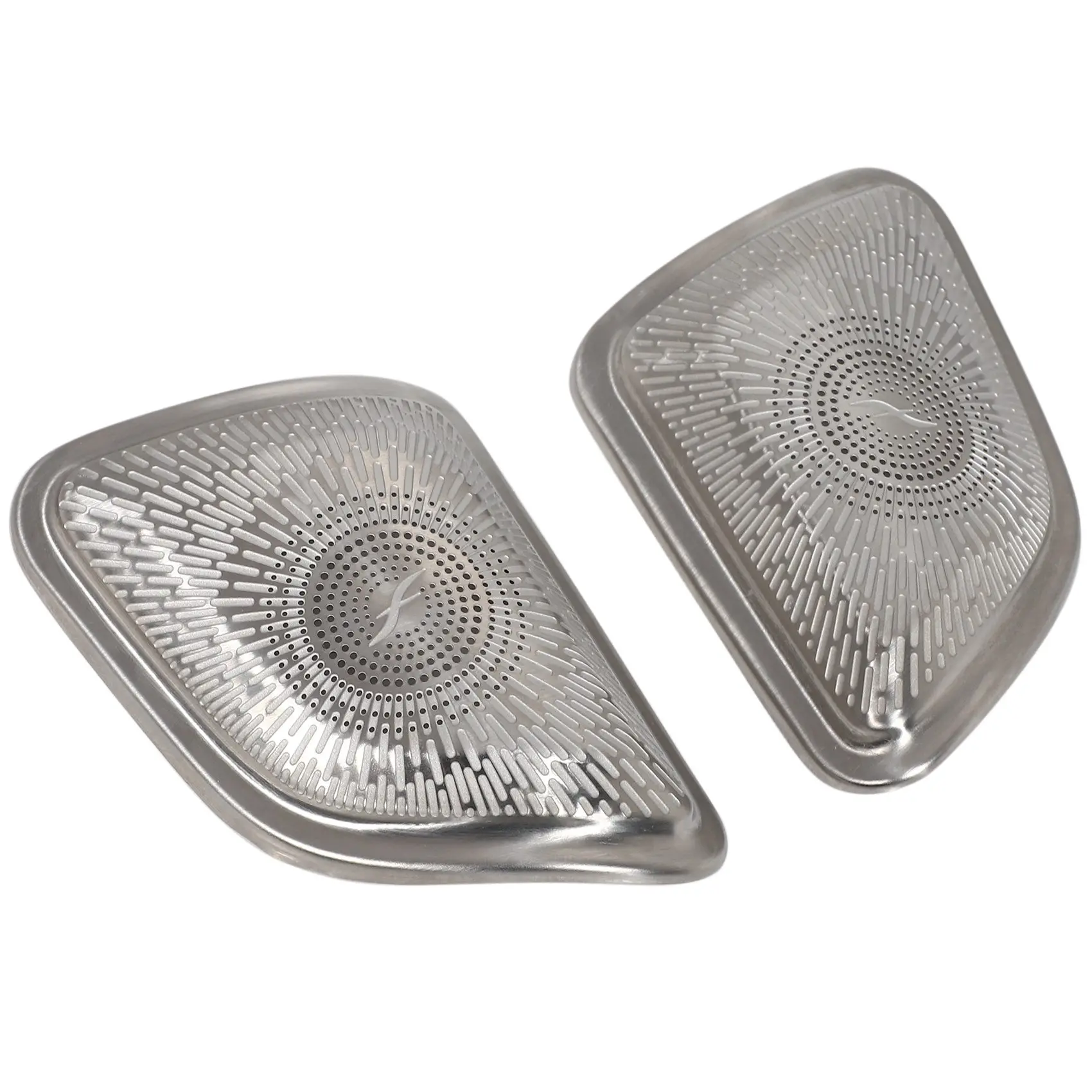 Car Aluminum Alloy Speaker Tweeters Cover Trim Accessories for Mercedes-Benz GLE GLS Class W167 X167 2020