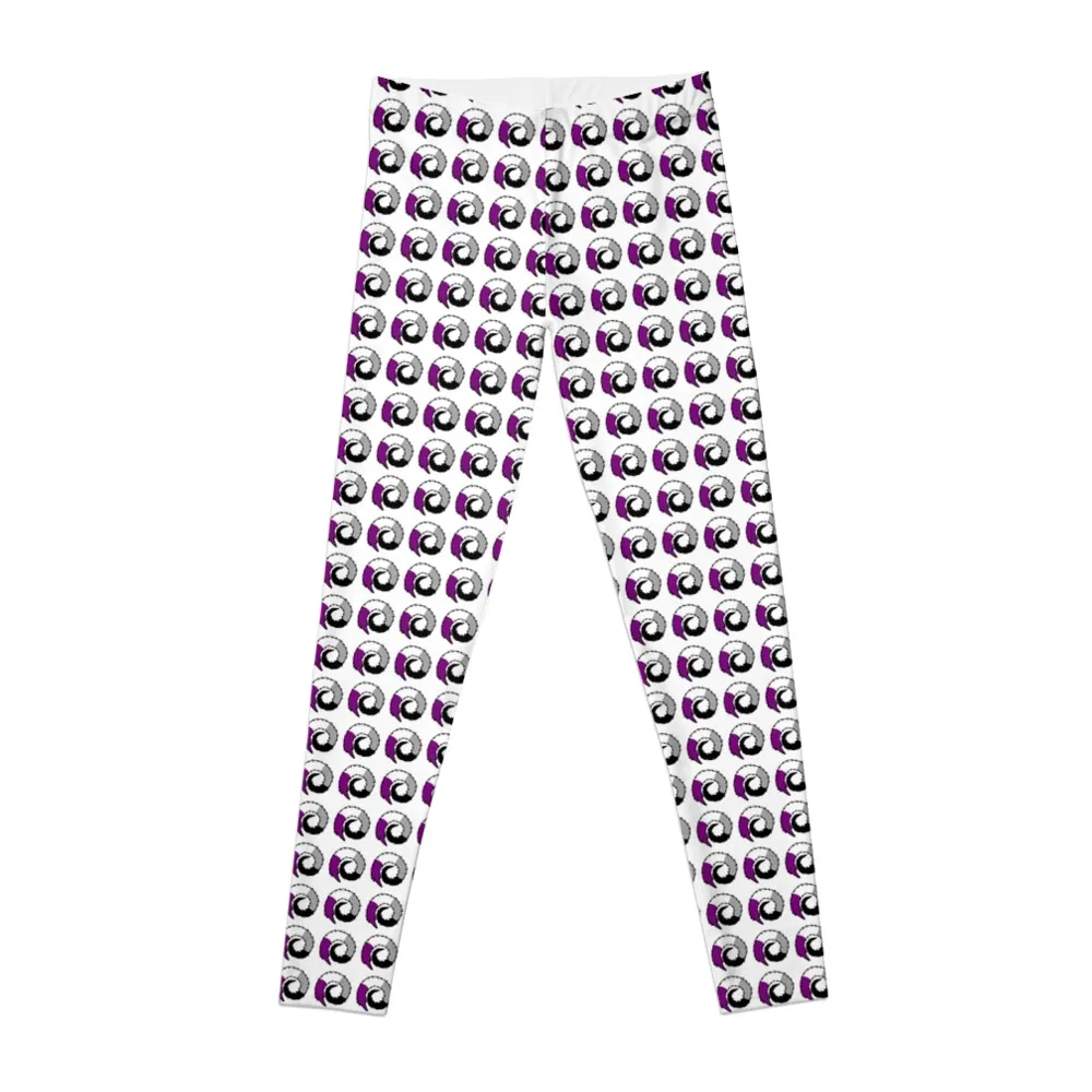 

asexual pride worm on a string Leggings Clothing fitness workout clothes for trousers Women's tights Womens Leggings