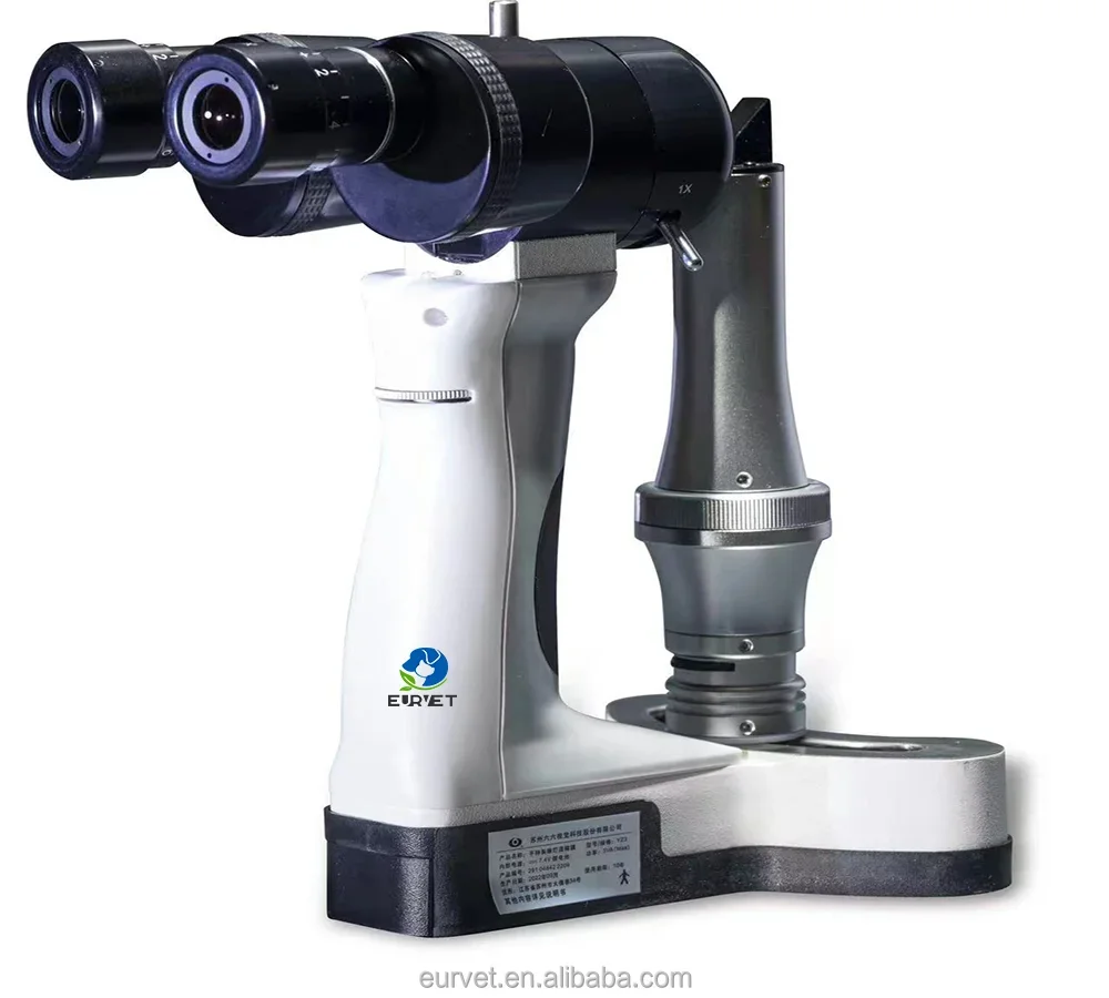 

EUR PET Good Image Quality Handheld Mini Digital Slit Lamp For Vet Clinic