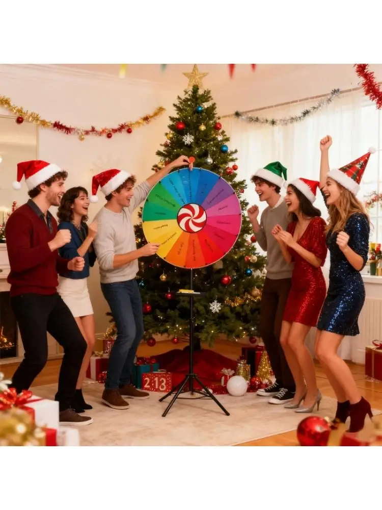 ชุดล้อหมุนแบบเปลี่ยนได้ ขนาดที่ปรับเปลี่ยนได้ การดำเนินการด้วยตนเอง โครงสร้างลอตเตอรีที่ชัดเจนสำหรับการรวบรวมส่วนลด