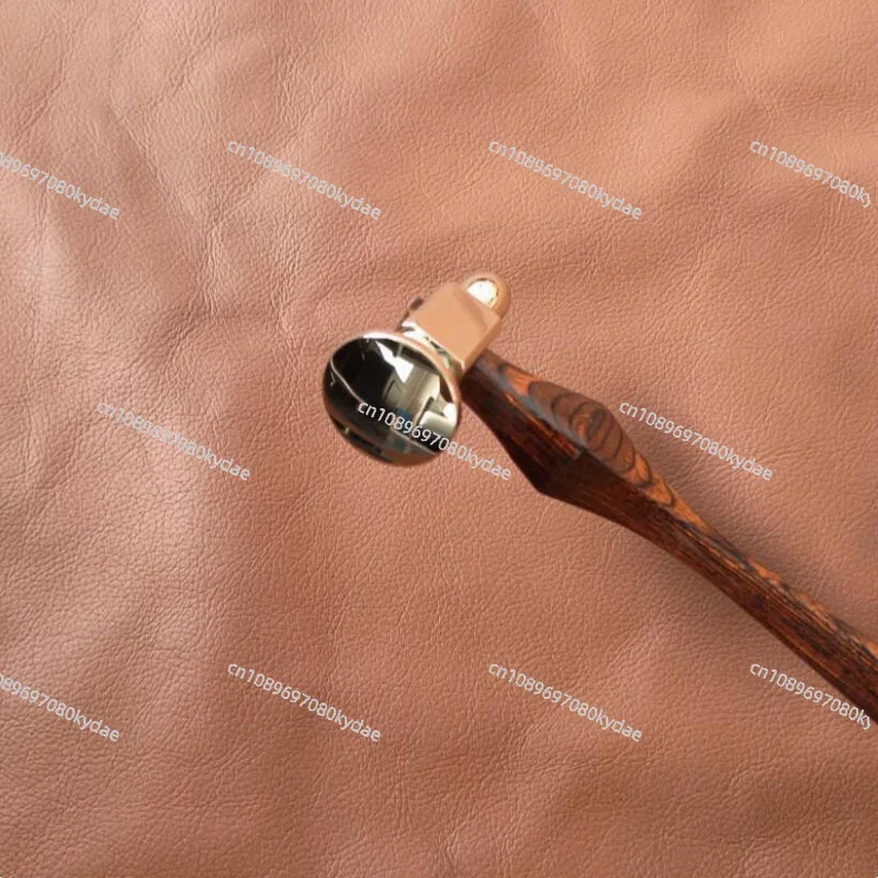 Leather Craft Stitch Hammer 260mm Mirror Polished Copper Hand Mallet DIY Sewing Punch Leatherworking Handmade Tool