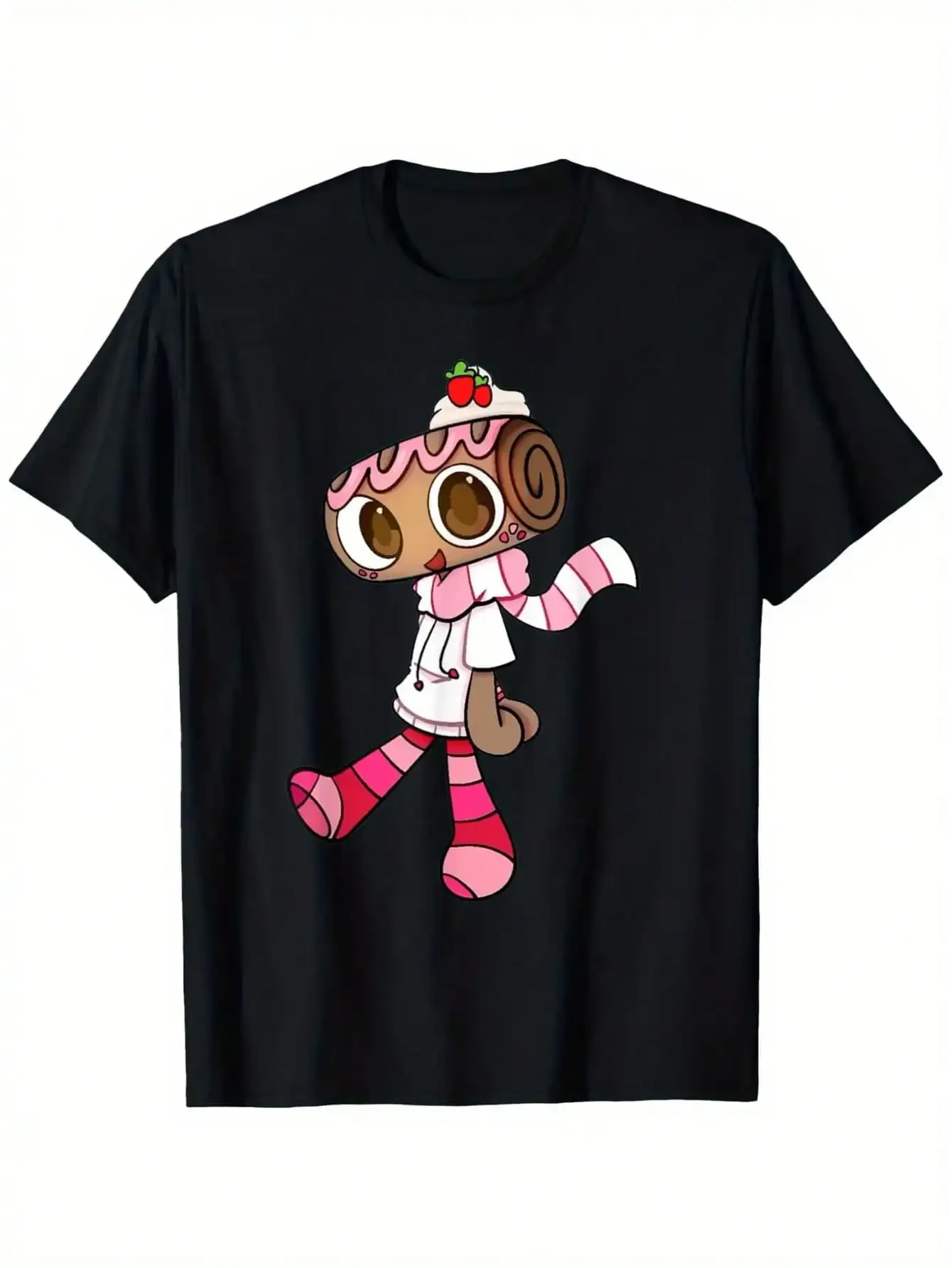 تي شيرت كوزمو من Dandy's World مصنوع من القطن فائق النعومة |    تي شيرت بأكمام قصيرة ورقبة دائرية مع طباعة شخصية كرتونية غريبة الأطوار