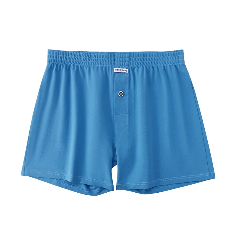 

Men's Cotton Lounge Shorts Loose Fit Casual Homewear Boxers Youth Mid Waist Aro Pants Loose Homewear Teenager Sleeping Nightwear