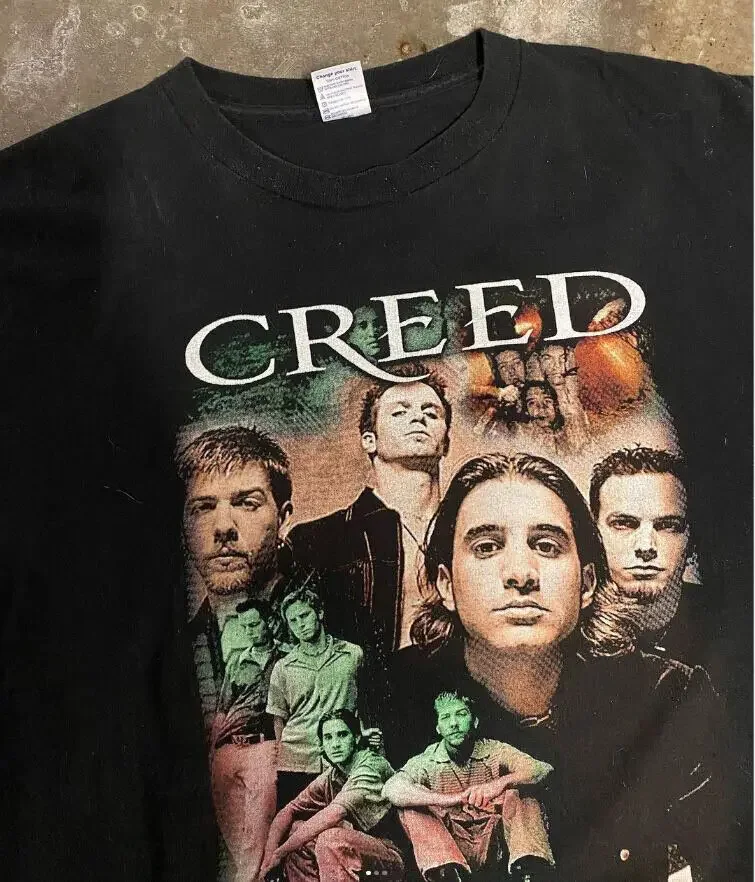 

Creed Band Shirt, Creed Band Cotton Black Unisex T-shirt S-5XL VN1841